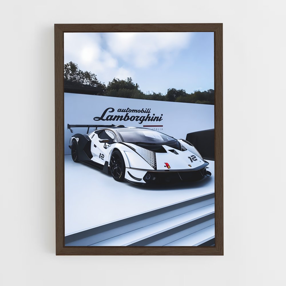 Poster Épure Automobile – affiche Lamborghini (vue 5)